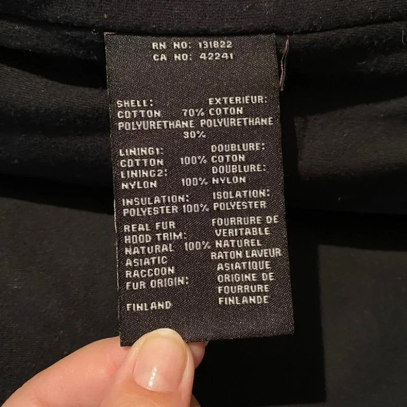 SAM. NYC Devon  Parka in Khaki Green Raccoon - Picture 15 of 16